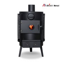 몰코리아 화목난로 더버라 SL-200L 대형 망부착, 난로