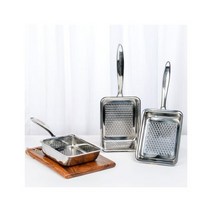 사각 계란말이 스텐 후라이팬 인덕션용 에그팬415835 L4, 단일사이즈