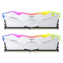 TeamGroup T-Force DDR5-5600 CL36 DELTA RGB 화이트 32GB (16Gx2)