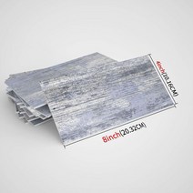 리빙보드 욕실벽보드 블랙 모조 대리석 타일 스티커 욕실 거실 방수 습기 방지 벽지 자체 접착 벽 장식, [04] 25 pieces, [11] SJM-12