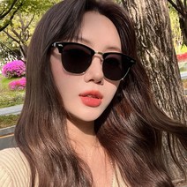 라피던트 선글라스 UV 자외선 차단 99% 하금테 블랙 골드 마스터