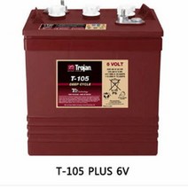 고효율 트로잔 Trojan Battery T-105 PLUS 6V225AH