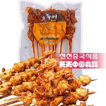[천천중국식품]냉장보관 오돌뼈꼬치 10개 120G