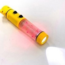 차량에 부착하여 사용 가능한 다기능 경광봉, 경광봉+건전지(2개입)