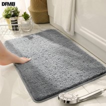 DFMEI 미끄럼방지매트 고급형 현관 화장실 부엌 매트 발매트 주방매트 욕실발매트, DFMEI D-04.그레이