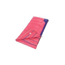콜맨 침낭 어린이 침낭 봉투형, 핑크, One Size
