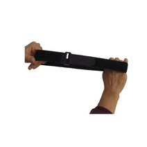 양드레 벨크로스트랩 탄성 (와이드 롱블랙) 고정 찍찍이밴드, 탄성 슈퍼와이드롱(5x100cm)