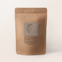 지로스팅 100 아라비카 블렌딩 산미있는 약배전 먼로화이트 당일로스팅원두, 분쇄:프렌치프레스, 200g