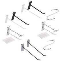 인테리어 철망 후크 S고리 상품진열 고리 이선, 선택03 망열쇠후크(도금)150mm2개, 1개