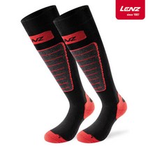 렌쯔 스키 스포츠 양말 Skiing 1.0 black/red