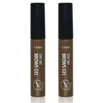 [에뛰드]청순거짓 브라우 젤 틴트 NEW _ 3호 그레이 브라운 2개, 단품, 단품