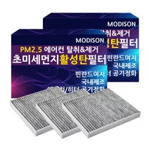 모디슨 PM2.5 초미세먼지 자동차 활성탄 에어컨필터 차량용품 1개입, 1개, 쌍용 뉴코란도C M.021