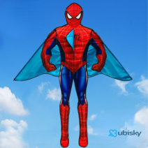 유비스키 연날리기 3D콩푸팬더, 400 미터 크리스탈 휠, 1.6 미터 3D 스파이더 맨