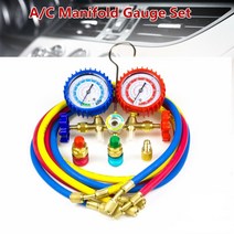 r22냉매 R134A R12 R22 R502 A/C 매니폴드 게이지 세트 HVAC 냉동 충전 서비스
