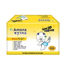 아몬스 암컷용 강아지 애견기저귀 암컷중형 100매