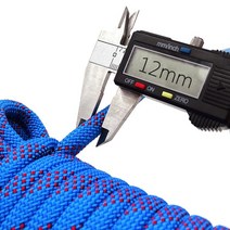 클라이밍테이프 주짓수 농구 유도 손가락 테이핑 보호대 12mm 등산 로프 야외 나무 바위 장비 라이프 라인 비상 생존 안전 탈출 구조 정적 스포츠 엔터테인먼트 아웃도어 액티비티 안, [01] Blue 20m