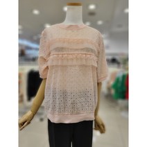 NC경산 더이스트샵 프릴꽃아일렛 블라우스 EV6CBL802
