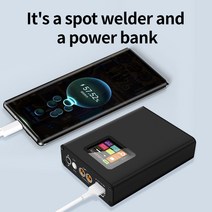 스폿용접기 스팟 미니 검류계 통합 스폿 용접 장치 5000 mAh, 한개옵션0