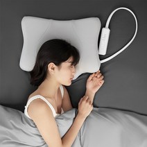 샤오미 LERAVAN 스마트 안마 수면 마사지 메모리폼 숙면 경추 베개, 샤오미 스마트 마사지 수면 베개
