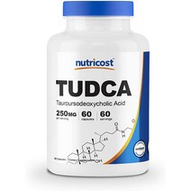 뉴트리코스트 투르소데우르소옥시콜산 Tudca 250mg 60캡슐, 1통