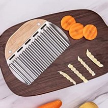 옥소 스파이럴라이저 회전채칼 나무 감자 격자 슬라이서 야채 grater net wave, 2-초퍼 웨이브 나이프