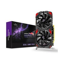 AISURIX 라데온 RX 580 그래픽 카드 2048SP 리얼 8GB GDDR5 256비트 AMD용 Pc 게임용 라데온 비디오 카드 2XDP HDMI 데스크탑 컴퓨터 게임용 Gp