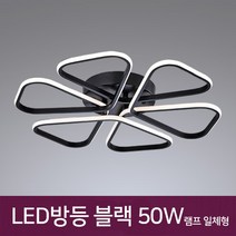 (주)동성조명 LED식탁등 펜던트 카페조명 주방등 31종류 LED펜던트조명 LED레일조명 인테리어조명, BK318-A LED방등 50W 블랙 거실주방등 식탁등