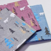 자투리 도톰한 라미네이트 방수천3800~3802 북극곰 택1, 방수천3800그레이