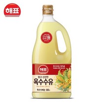 [해표] 옥수수유 1.8L, 1개