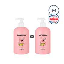 [1+1] 몽디에스 키즈어린이 약산성 세라 디펜스 헤어 샴푸 350ml, 1세트