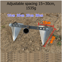 곡굉이 석노기 관리기재설기 황금파종기 트랙터 너까래 까꾸리 쑥쑥이 도리깨 핸드 쟁기/수동 쟁기 레이크, 12 adjustable 15 - 30
