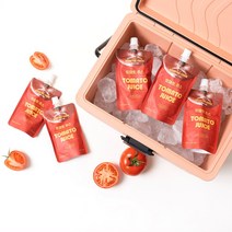 토마토 원물 100% 통째로 갈아만든 토마토주스 무첨가 착즙 토마토쥬스, 40개입, 110ml