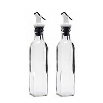 시노글라스 그레이 오일병 화이트+블랙, 250ml, 2p