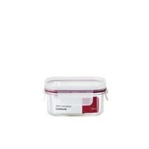 락앤락 [온라인전용] 락앤락 비스프리 레인보우 모듈러 직사각 260ml 레드 (LBF401RED)