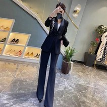 여성 무대의상 행사복 무대복 가수 트로트 화려한 비즈 자켓 바지 세트