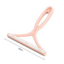 보풀제거 애완 동물 헤어 리무버 고양이 머리 린트 수동 제모 매트 카펫 러그 울 코트 의류 면도기 브러쉬 도구 탈모 공, [03] pink