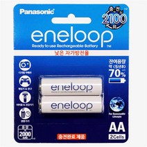 에네루프 AA 건전지 충전지 2000mAh 2개 4개 2100회 충전, 1개, 2개입