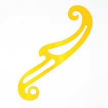 위드쏘잉 국산) 에스모드자 / 암홀 곡선패턴자 / S 모드자, 1개