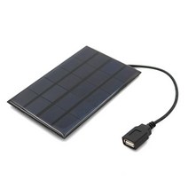 휴대용소형 태양열발전기 캠핑 전지 패널 2 w 5 v 400ma 전지 충전기 창 빠른 diy 야외 배터리 충전기 polysilicon 여행 태블릿 생성기, USB로
