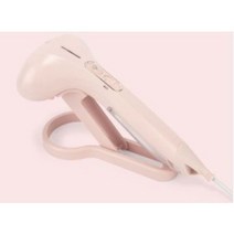 휴스톰 핸디 스팀 다리미 거치대 핑크/그레이, 핑크