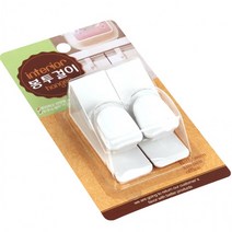 국산 싱크대 봉투걸이 2p (씽크대 봉지 다용도 행거 거치), 3개, 흰색