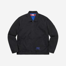 x 준야 와타나베 맨 프린티드 워크 자켓 블랙 - 21FW Supreme x Comme des Junya Watanabe Man Printed Work Jacket Black -