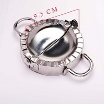 커피콩빵기계 호두과자기계 쉬운 DIY 만두 금형 래퍼 커터 만들기 기계 요리 과자 도구 주방 Jiaozi 메이커 장치, [02] 9.5CM