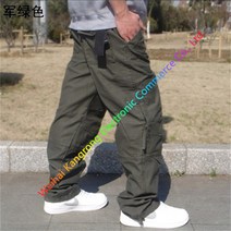[KangRong해외구매대행] 남자작업복바지 작업복 근무복바지 남자바지 야외 루즈핏 빅사이즈 캐쥬얼 바지일자통