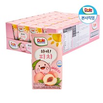 Dole 돌 하이 피치 복숭아 120ml 32팩 1박스