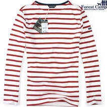[포레스트캠프] [FOREST CAMP]Custom Fit Stripe Boatneck T