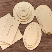 [디지우드] 라탄재료 DIY 라탄바닥판 자작나무UV코팅 라탄공예 합판재료, 15. 사각형 ( 300 x 250mm 4t )