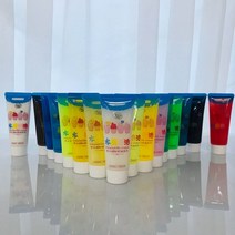 투명글리터 데코덴생크림50g, 글리터연두
