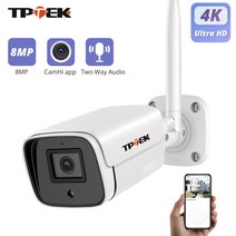 시시티비 8mp 4k ip 카메라, 8mp tf 카드 없음
