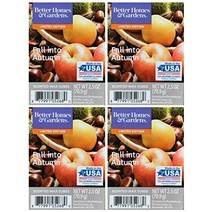 Better Homes and Gardens Fall Scented Wax Cube - 4팩